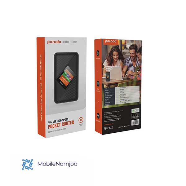 Untitled-1 مودم جیبی 4G پرودو مدل Porodo 4G / LTE High-Speed Pocket Router