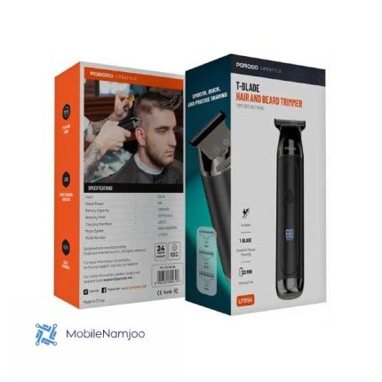 ماشین اصلاح شارژی پرودو (LFS154) Porodo Lifestyle T-Blade Hair And Beard Trimmer