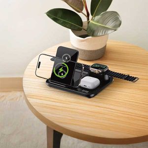 شارژر وایرلس ۳ در ۱ گرین لاین مدل Green Lion 3 in 1 Multifunctional Wireless Charger