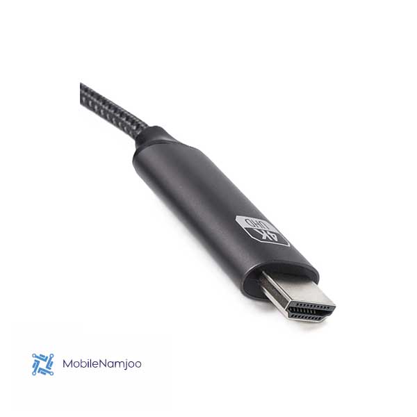 Untitled-3 کابل تبدیل Type-C به HDMI گرین لاین مدل Green Lion 4K USB-C to HDMI Cable (2m)