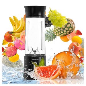 شیکر و مخلوط‌کن قابل حمل گرین لاین Green Lion 120W Jet Plus 6 Bladed Juicer
