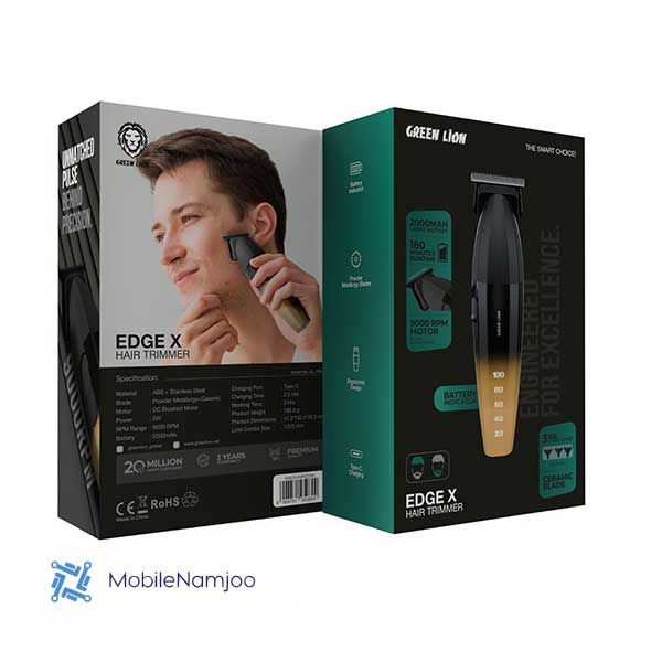 Untitled-4 ماشین اصلاح Green Lion Edge X Hair Trimmer