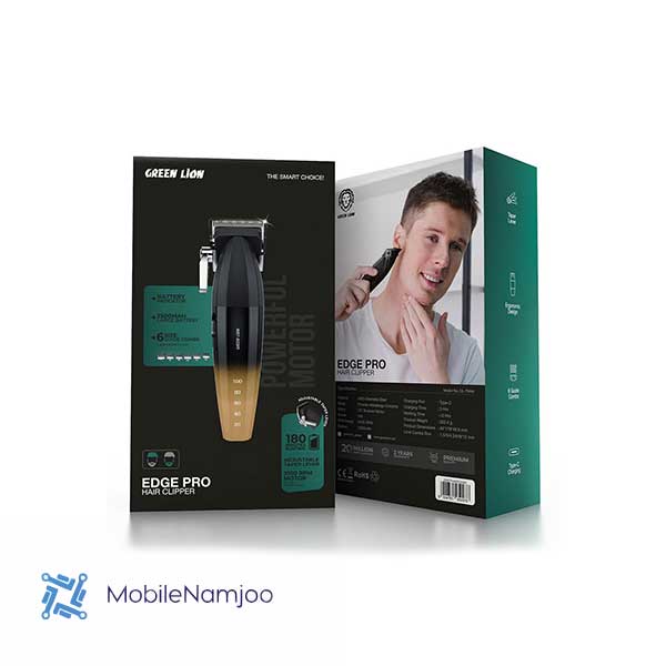 Untitled-6 ماشین اصلاح گرین لاین مدل Green Lion Edge Pro Hair Clipper