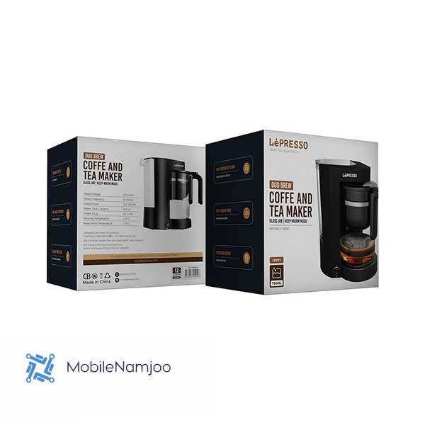 Untitled-5 قهوهساز و چایساز دوکاره لپرسو مدل LePresso Duo Brew Coffee and Tea Maker